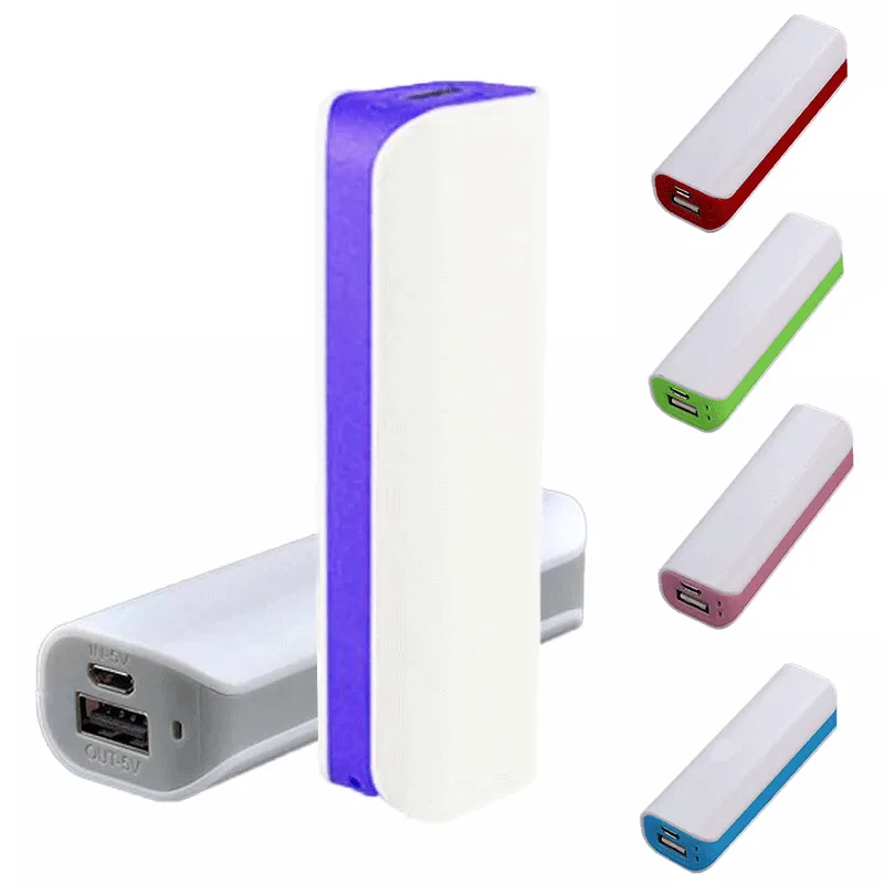 2000 mAh tragbare Mini-Powerbank, Backup-Akku, USB-Universal-Ladegerät mit Einzelhandelsverpackung + Kabel für Mobiltelefon