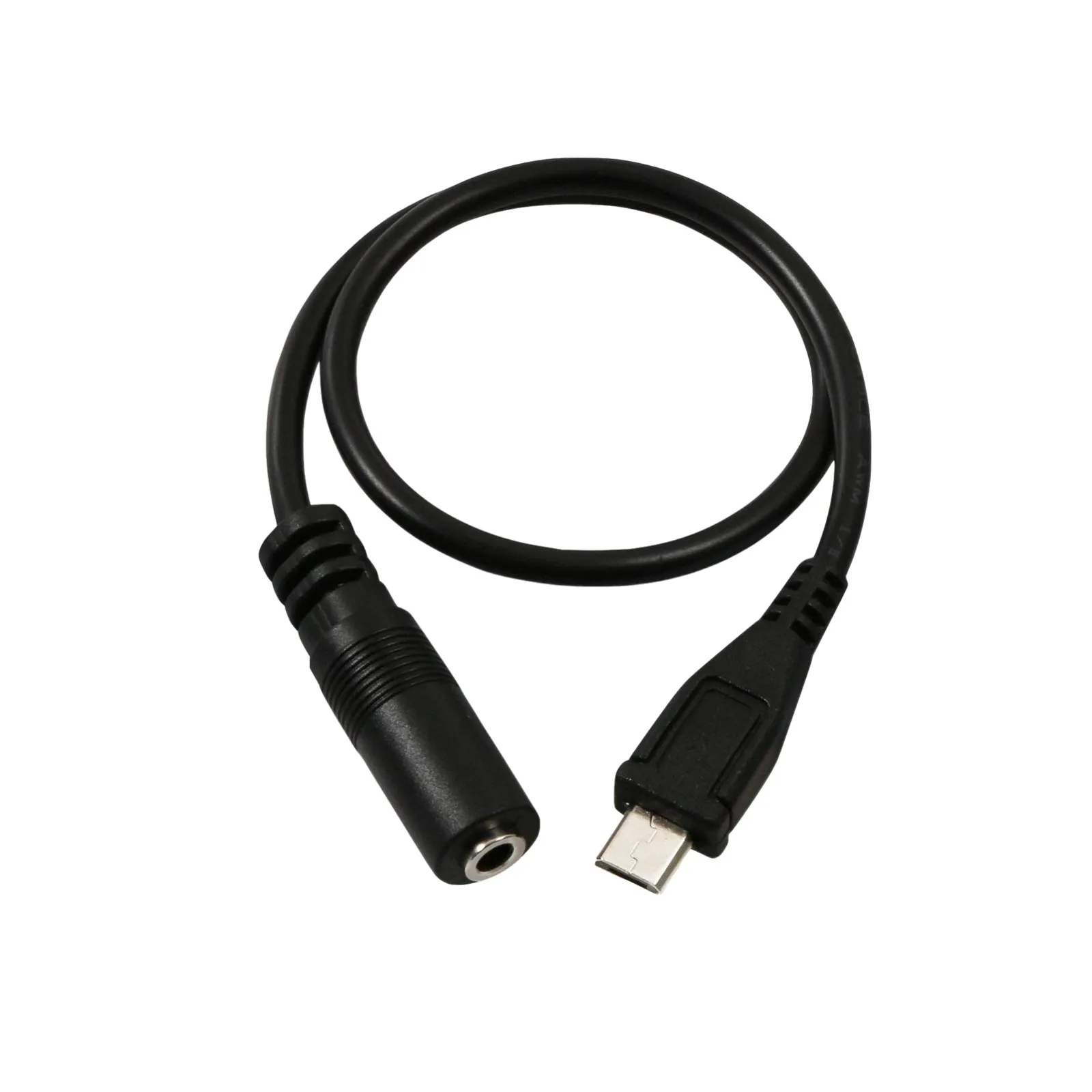 Micro USB 5 Broches Fiche Mâle Pour Femme Jack Audio Sync AUX Casque  Adaptateur Connecteur Câble Cordon 30cm / 1ft Noir Du 1,59 €