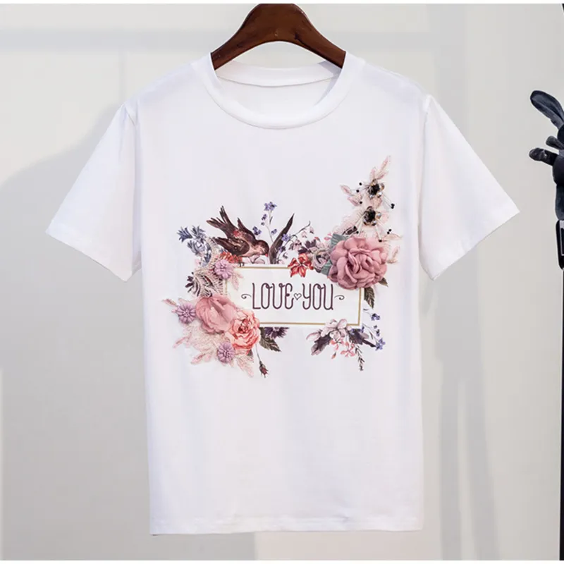 ☆typeservice☆ Soft Embroidery TShirt Off White rBVaWV7XTj2AGtp_AAJ9IMuMsws856.jpg