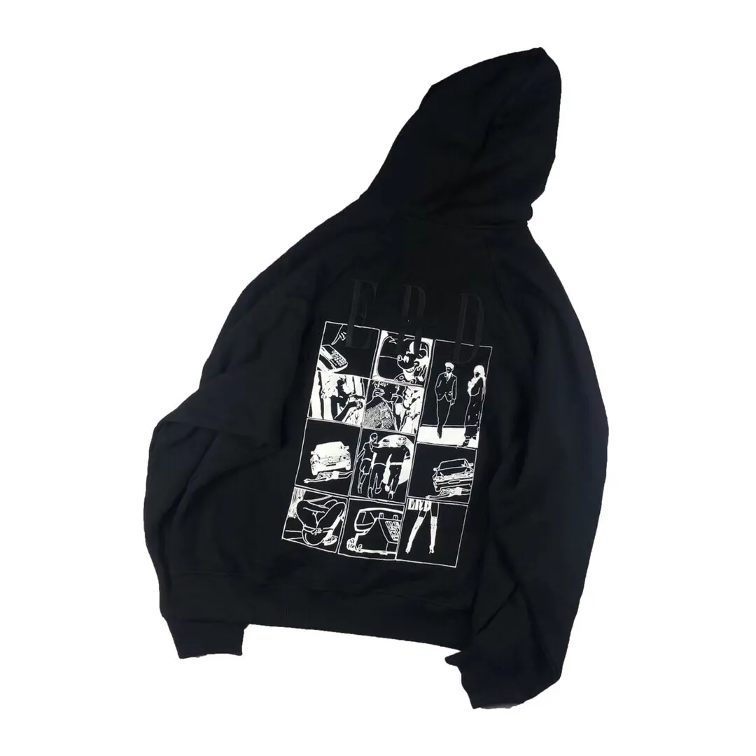 メンズパーカーenfants Riches Deprimes Erd Fleece Plus Velvet High