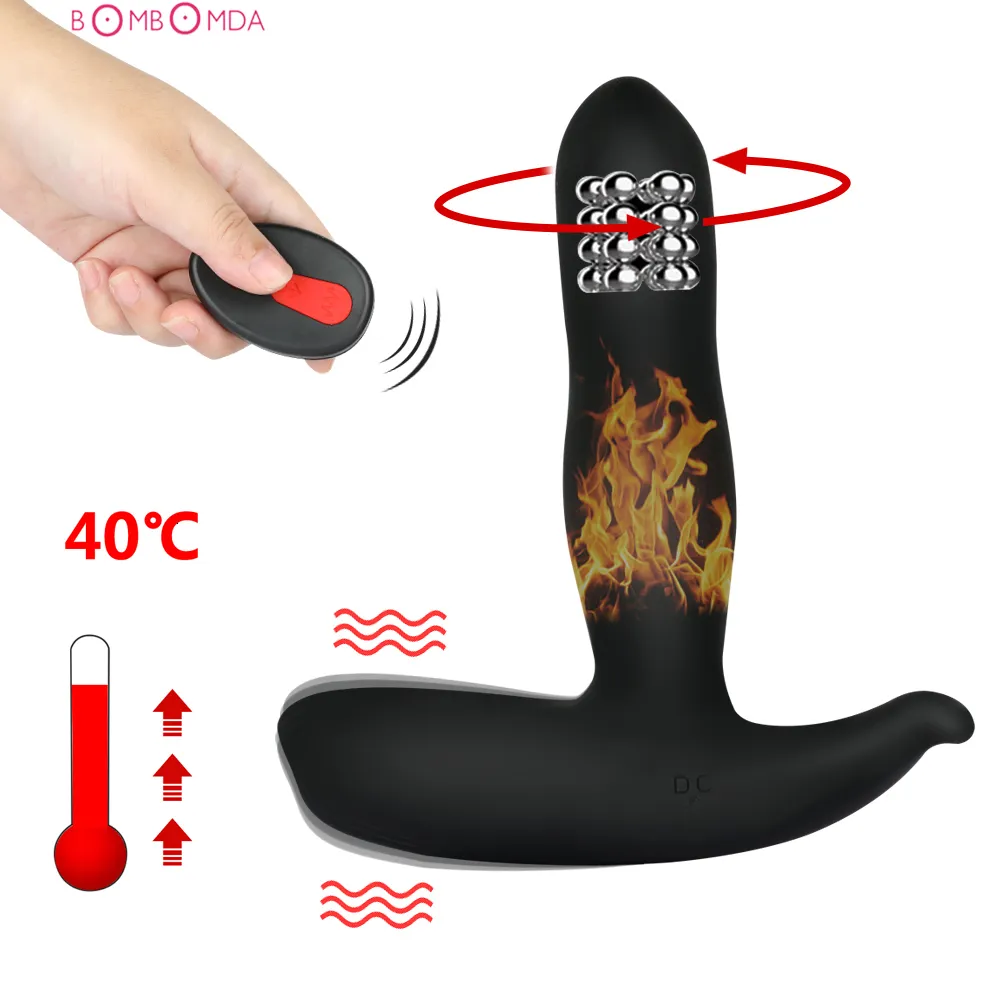 smart anal plug Anal Butt Plug Vibrator Stainless Dildo Prostate Massager Sex Toys For Men  Women main image 0