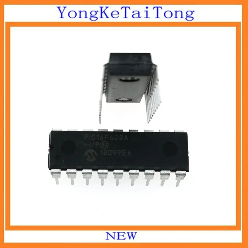 PIC16F628A-i/P PIC16F628A PIC16F628 DIP Flash-Based, Microcontroller 8-Bit CMOS