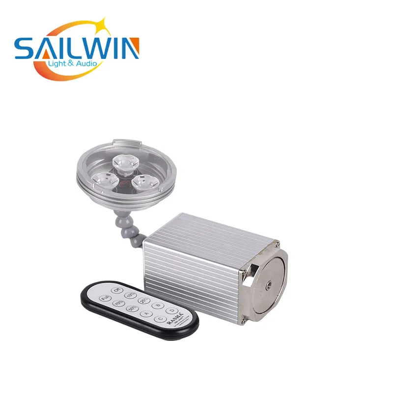 MINI Stage Battery Charging Warmwhite LED Pinspot Light With Magnetic Function For Wedding Club