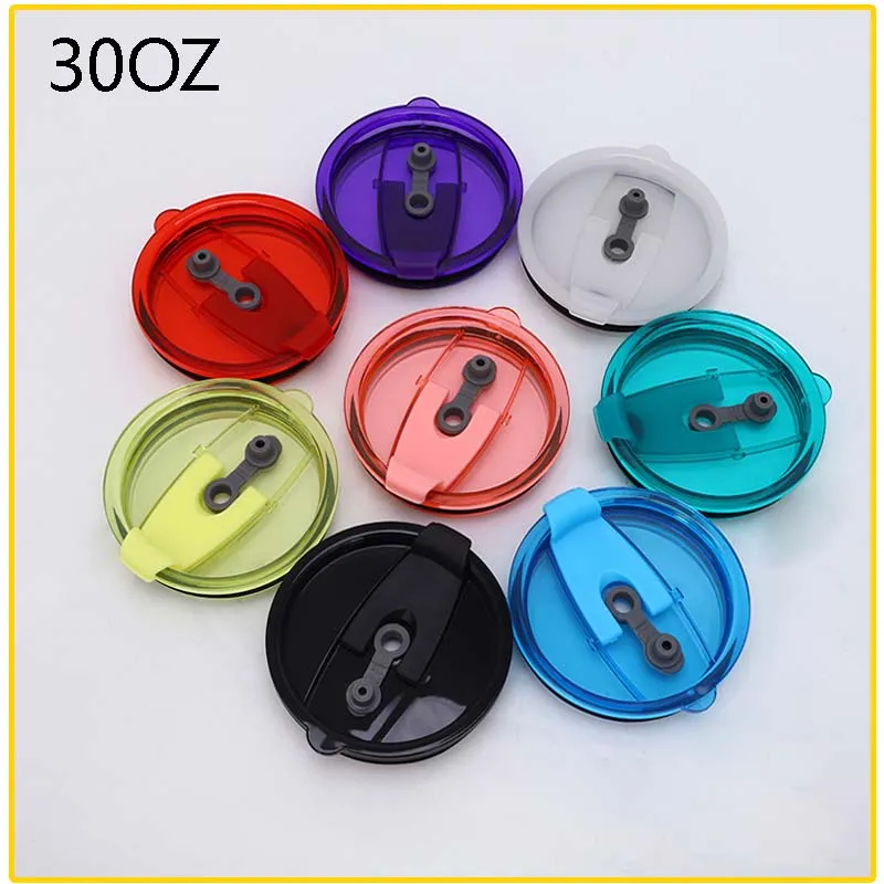 Lid 30oz Colorful Lids Spillproof Covers For Stainless Steel Cups Novelty Leak Spill Proof Plastic Covers