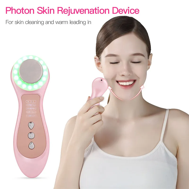 LED foton facial skóra odmładzanie instrumentu EMS Urządzenie kosmetyczne do twarzy Masaż twarzy skóra Dokręcić maszynę do podnoszenia twarzy