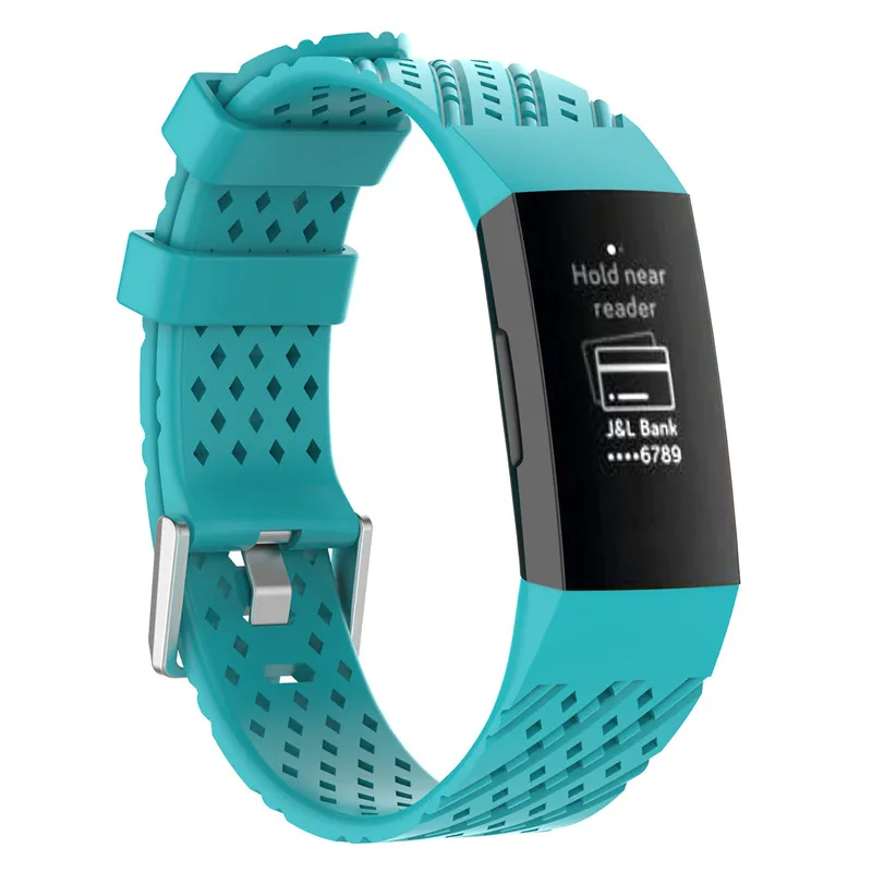 Kijkband voor Fitbit Charge 3 Sport Siliconen Band Polsriem voor Fitbit Charge 3 Armband Smart Polsband Smart Accessoires