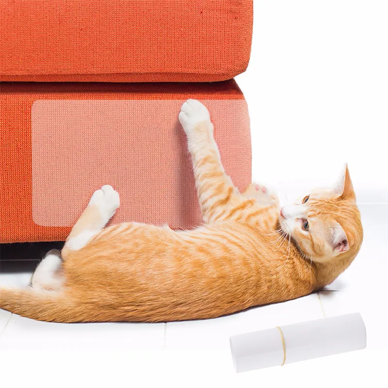 Pet Cat Scratch Box House Guard Mat Couch Guard Sofa Cat Claw