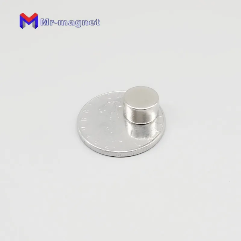 10 pcs forte rara terra ndfeb ímã 10 x 6mm neo neodymium n50 ímãs ícone modelo de disco 106 mm Material magnético