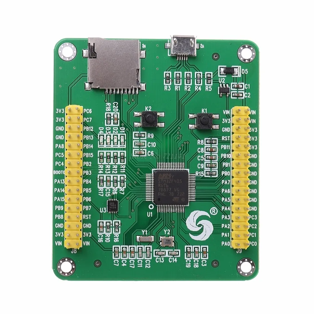 Freeshipping STM32 STM32F405RGT6 STM32F405 USB IO Core Micropython Development Breadboard Module Integrated Circuits