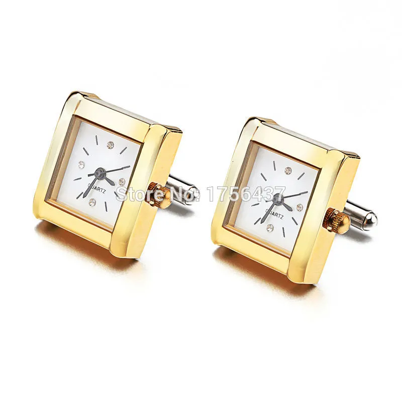 Square Watch Cufflinks (3)