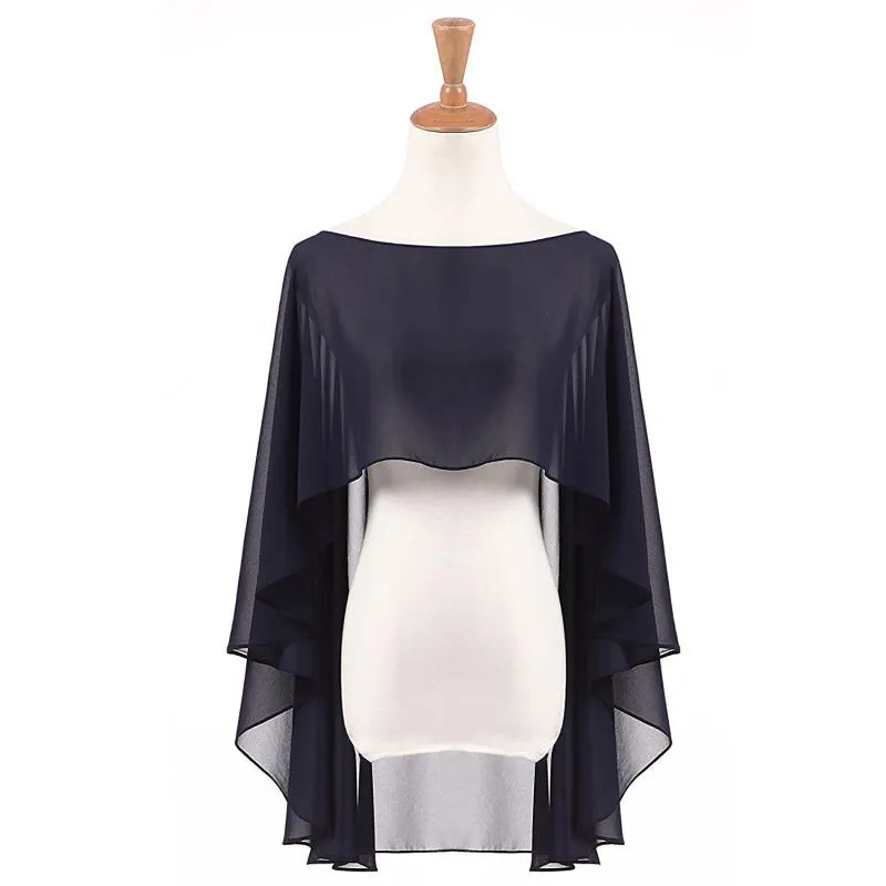 chiffon poncho plus size