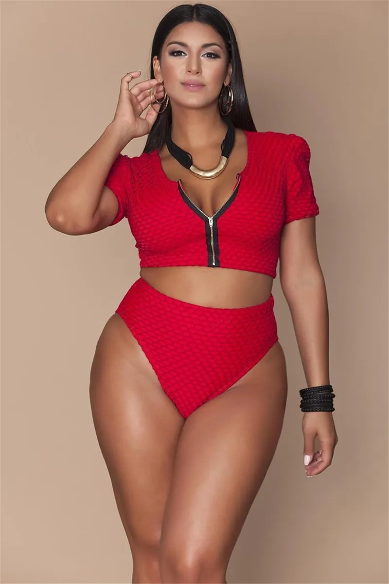 Xxl Xxxl Xxxxl Plus Size Swimwear Set New Bikini Big Women Ladies Sexy  Vintage Retro Padded Push Up Swimsuit Bathing Suit Y19062901 From Qiyuan05,  $13.76