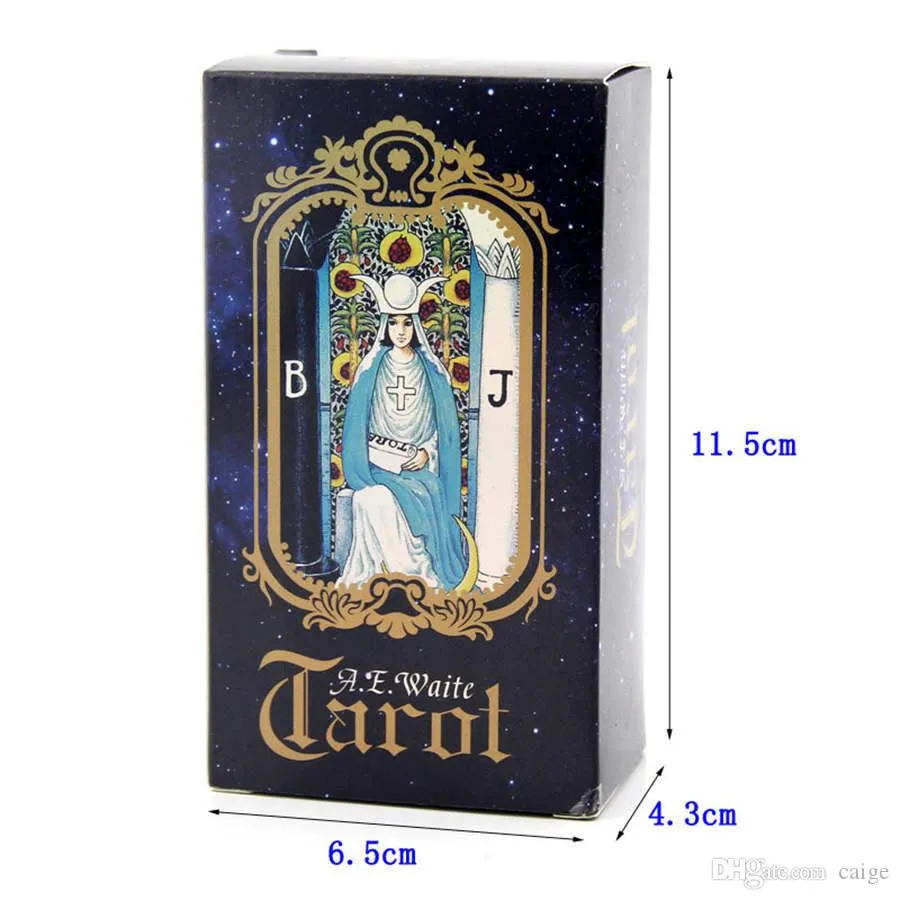 Holographic Shine Waite Tarot Board Game with Paper Tarot Cards  Chinese/English Edition from Dhgate Card Games - price 5.35