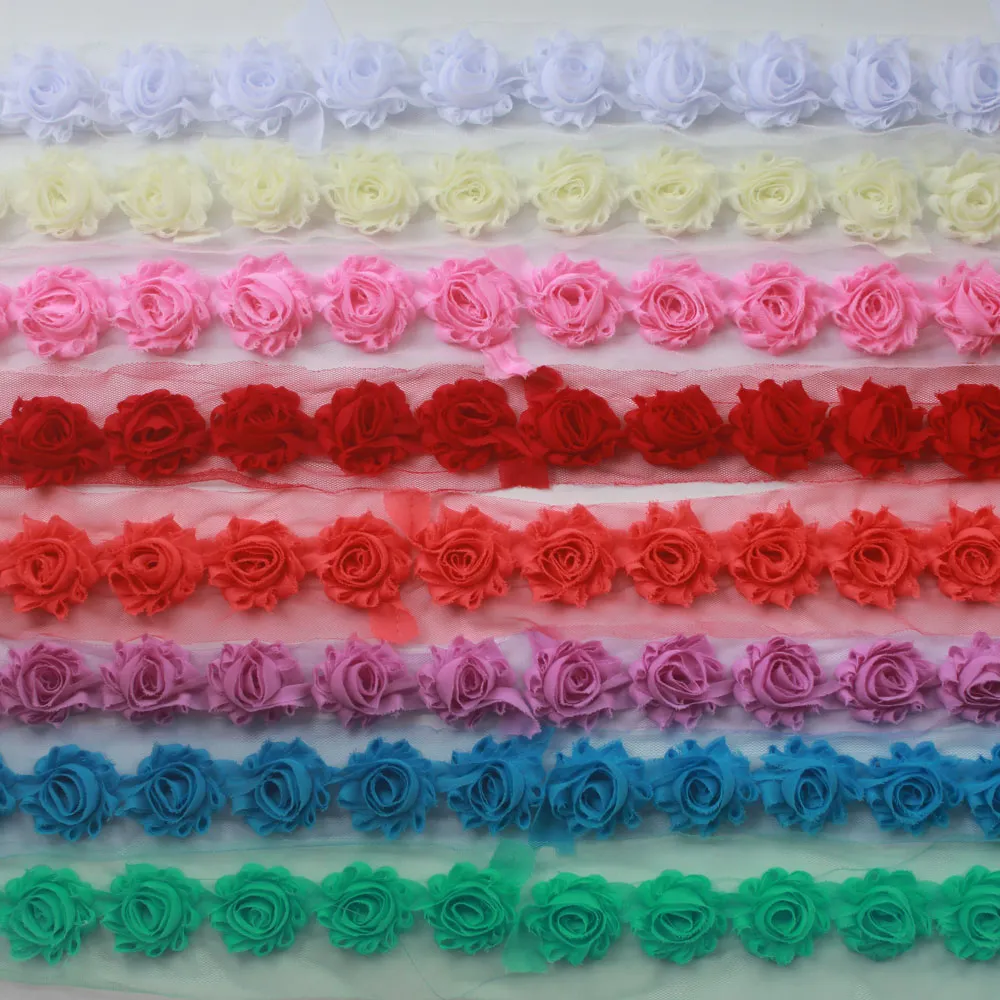 Lot De 5 Bandanas Fleuris En Mousseline Pour Cheveux - Femmes Et Filles - Multicolore, élastique Ajustable