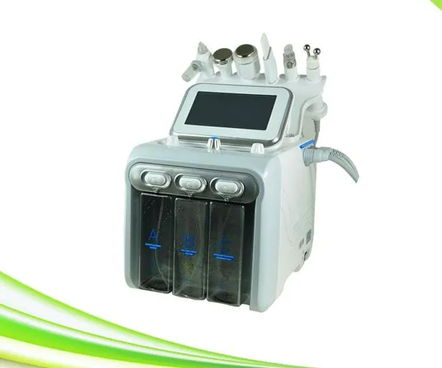 6 in 1 Sauerstoff-Gesichtsmaschine Hautaufhellung Sauerstofftherapie Gesichtsverjüngung Sauerstoffstrahl-Peeling