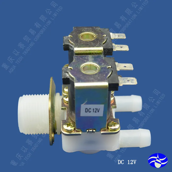 Válvula Solenoide De Doble Entrada De Agua Para Tambor Automático