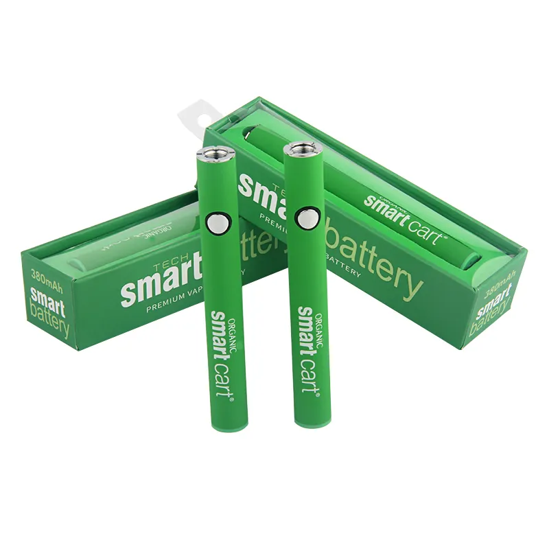 Preheating SmartCarts Vape Pen Battery 380mah Variable Voltage Smart Carts  Vapor 510 Thread Vapor Pens USB Charger Gift Box From Fang_sunday, $8.32