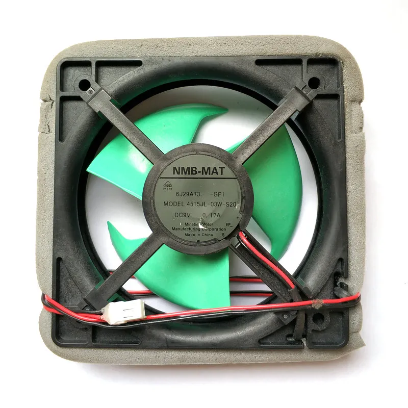 Yeni Orijinal NMB 4515JL-03W-S20 9V 0.17A Buzdolabı fanı için, AG-149200 Dondurucu Fan