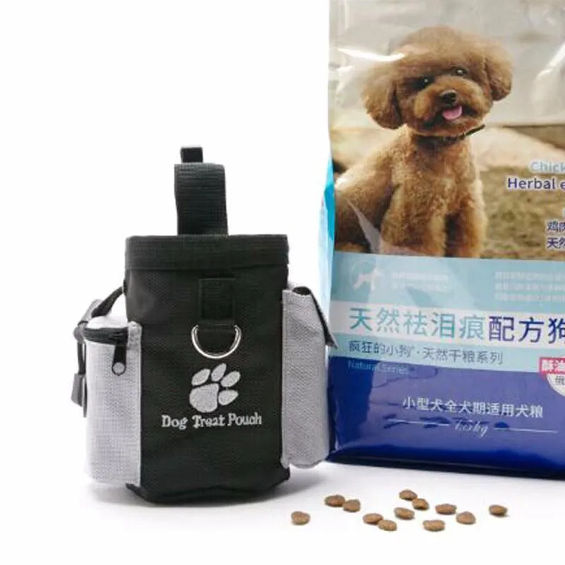 Snack Bait Dogs Outdoor Pouch Food Bag Dogs Snack Bag Utile Pet Dog Training Pockets Treat Dog Carriers Pouch Pet Supplies BH2472 CY