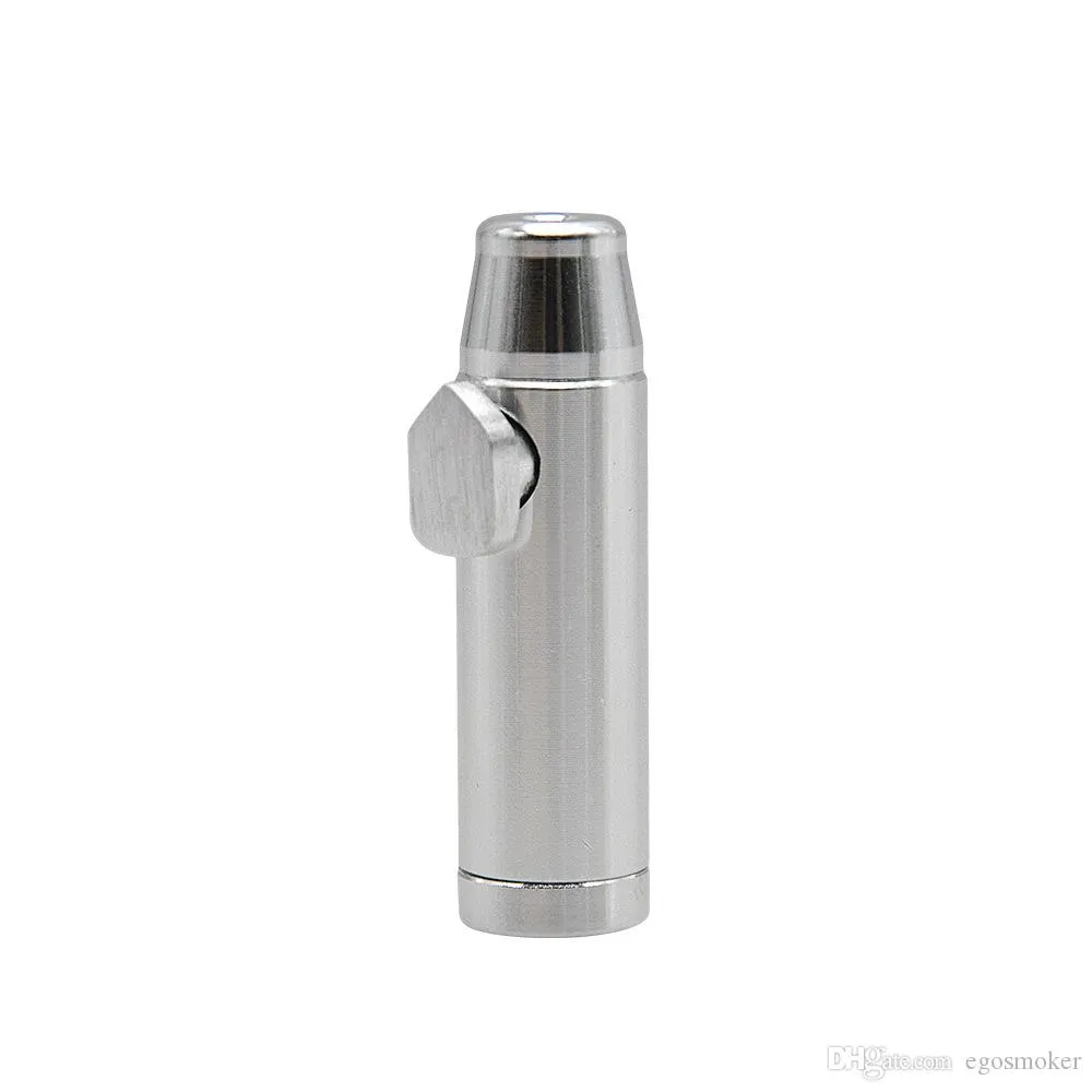 Punchbowl Pipes Hawaii: "Rocket" Pipe - Unique All Brass Chillum Smoking Pipe, Built-in Poker, Cleanable And Screenless - Foto 11