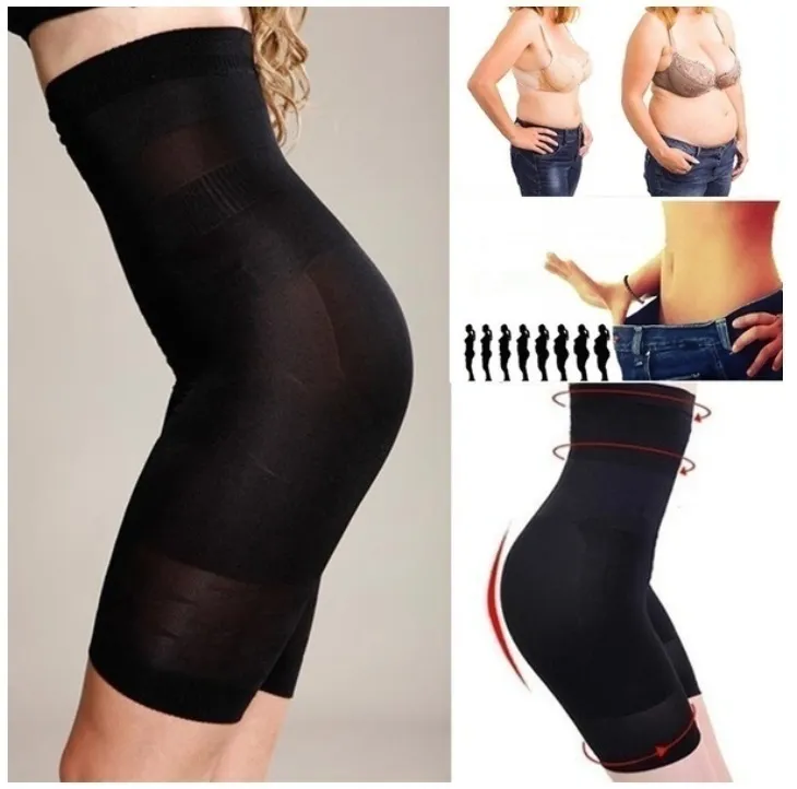 High Waist Seamless Body Shaping Tummy Control Pants With Abdomen Control  And Hot Fat Burning Effect From My_story, $7.33