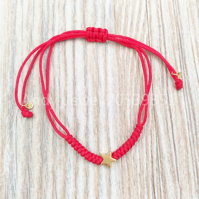 Red Cord And Gold Sweet Dolls Xxs Bracelet With Star Authentic 925 Sterling  Silver Bracelets Fits European Bear Jewelry Style Gift Andy Jewel 812781070  From 7,81 € | DHgate