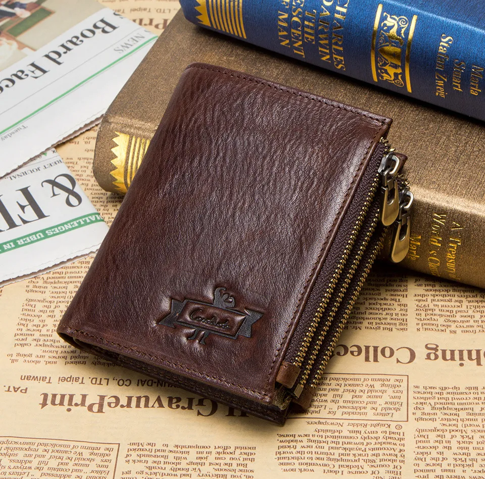 RFID Certified 100% Cow Leather Mens Wallet With Card Holders And Wallet  With Coin Compartment Short Cuzdan Portmane For Men Cartera Hombre M7862007  From Ty4y, $14.67 | DHgate.Com