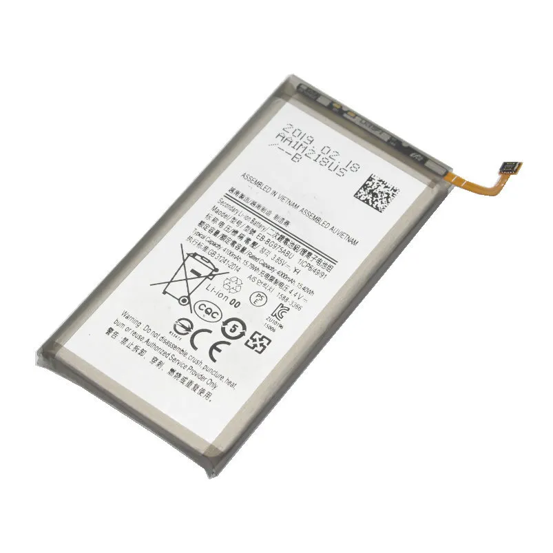 5PCS / 많은 4000MAH EB-BG975ABU 교체 배터리 삼성 갤럭시 S10 + S10 플러스 SM-G9750 G975F G975U G975W G9750 배터리