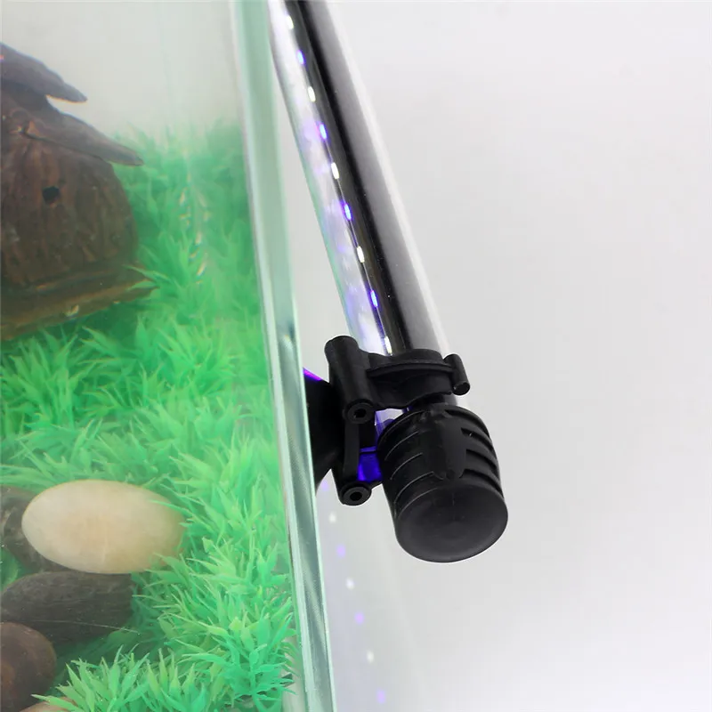 Éclairage Led Aquarium 18cm avec Télécommande, Rgb Lampe Led Multicolore  Pour Aquarium d'Eau Douce