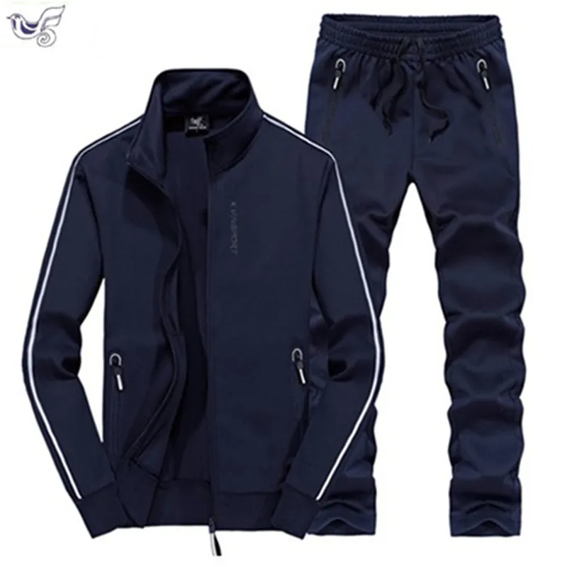 Xiyouniao trilha terno homens 6xl 7xl 8xl inverno outono dois pedaço de roupa conjunto marca casual tracksuit sportswear sweatsuit t200707