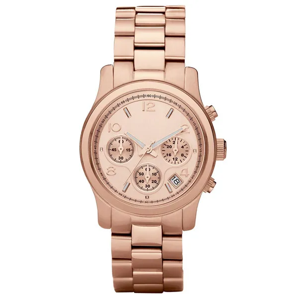 النساء الفاخرات يشاهد اليابان حركة الكوارتز للسيدات للأزياء Wristwatch Fashion Reloj AAA جودة الذهب M5076