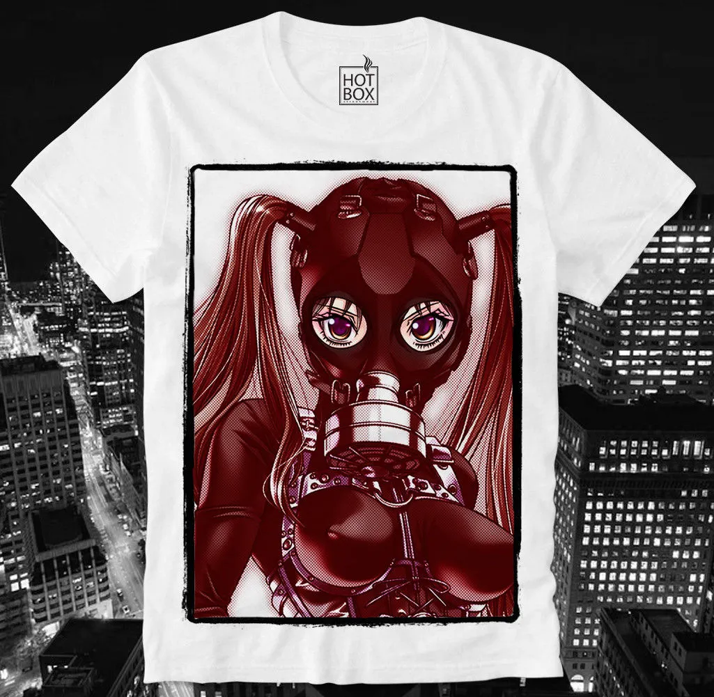 Sexy Anime Girl Shirt - HOTBOX T SHIRT ANIME MANGA HENTAI GAS MASK PORN PORNO SEXY GIRL BDSM SM  JAPAN Design T Shirts From Achette, $15.23 | DHgate.Com