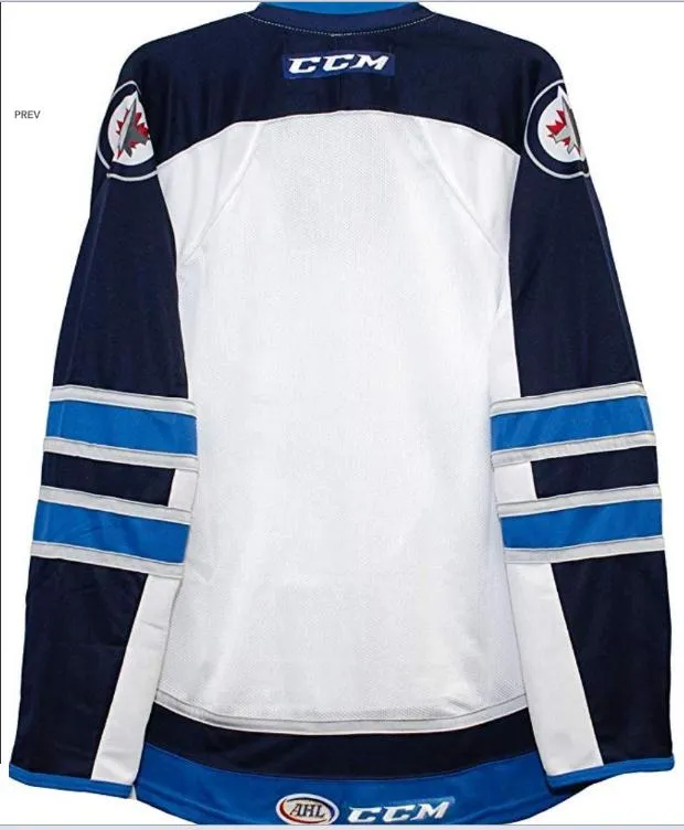 Custom Men Youth women Vintage Manitoba Moose CCM Men Premier ALL Embroidery Hockey Jersey Size S-5XL or custom any name or number