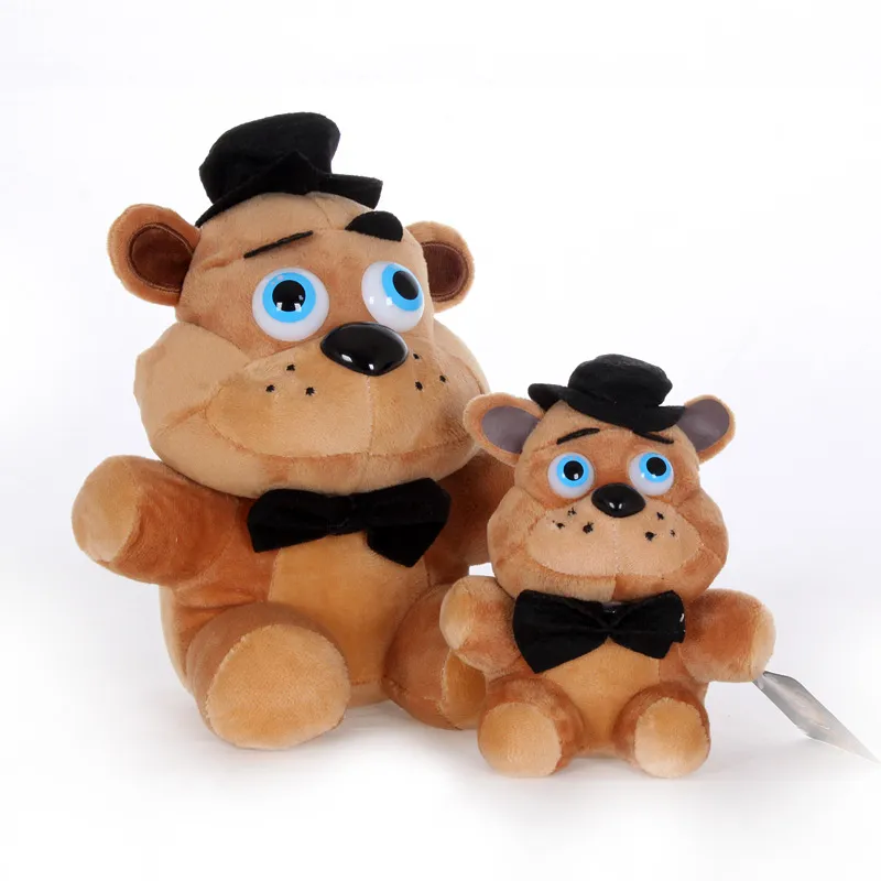 3pcs/set FNAF Freddy Plush Toys 28CM Five Nights Freddy Bear Foxy the  Mangle Freddy Toys