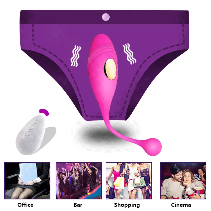 Wireless Control Vagina Vibrator 10 Modes Clit Vibrators Anal Toy Massage Sex Toy For Women USB Recharging Clitoris Stimulator (3)