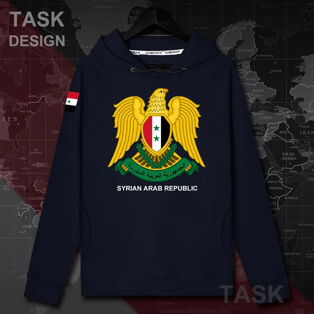 Syrian Arab Republic Syria SYR Arabic Mens Hoodie Pullovers Hoodies Men