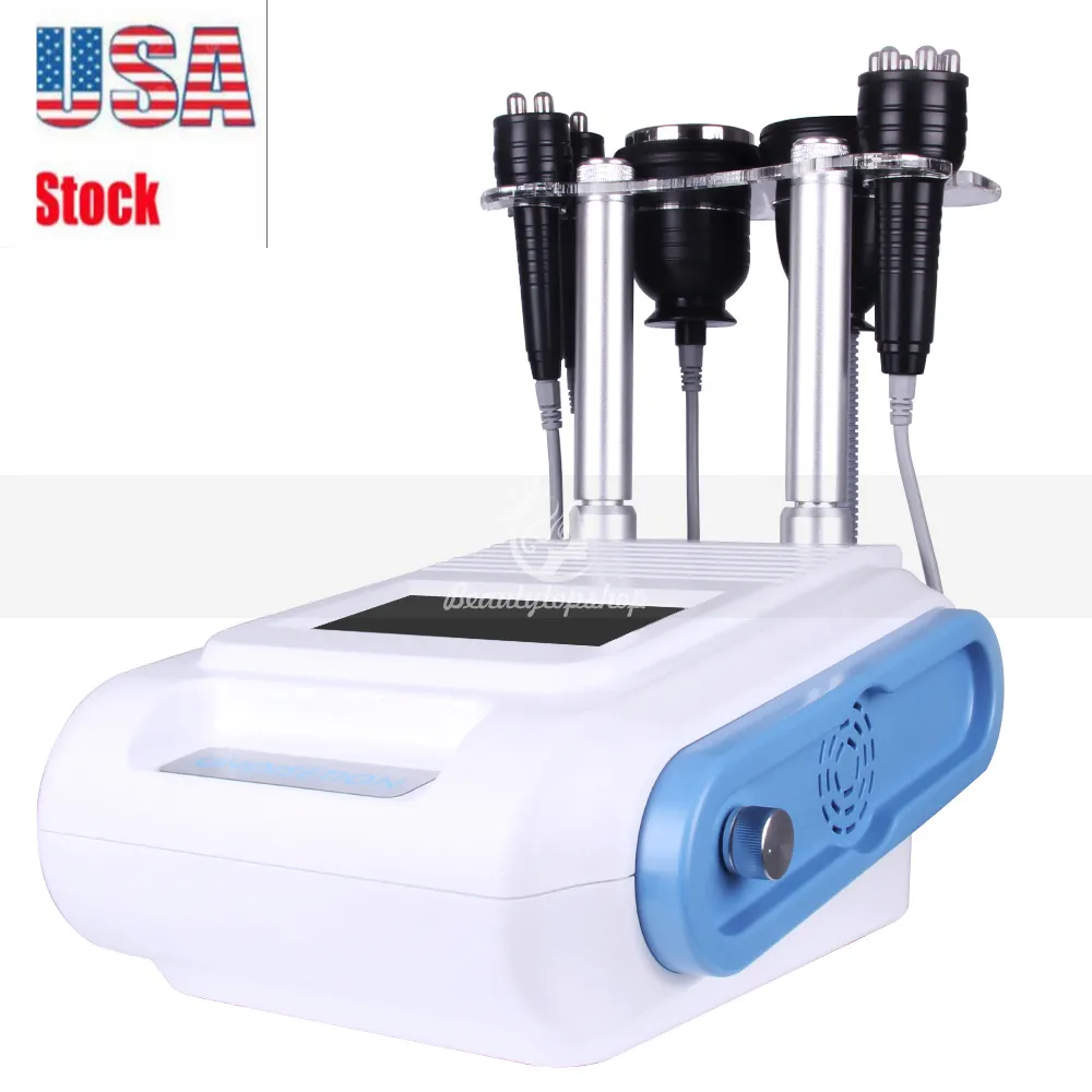 2019 Hot Sale Multifunction RF Ultrasonic Cavitation Body Contour Slimming Cellulite Removal Fat Loss Salon Machine