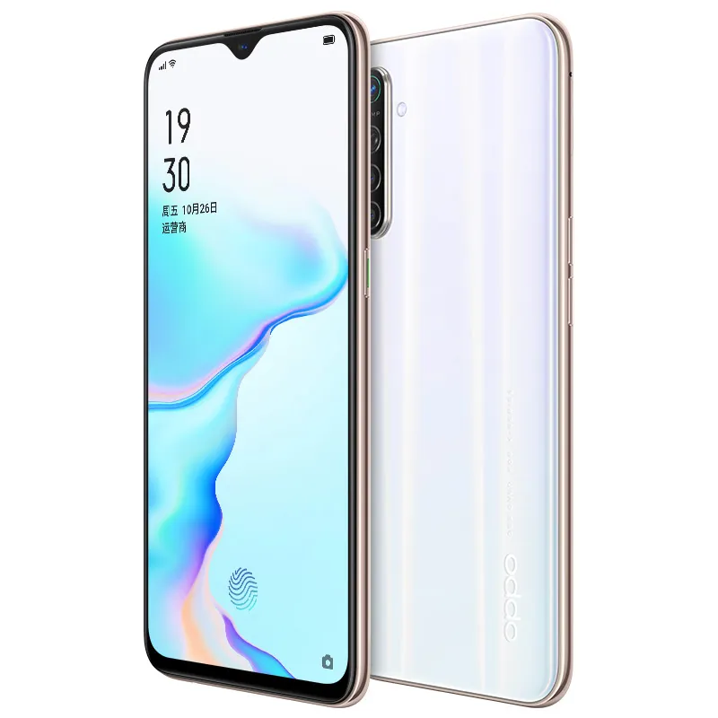 원래 OPPO K5 4G LTE 휴대 전화 6GB RAM 128GB ROM Snapdragon 730g Octa Core 64MP OTG NFC 4000mAh 안드로이드 6.4 "AMOLED 전체 화면 지문 ID 얼굴 스마트 휴대 전화