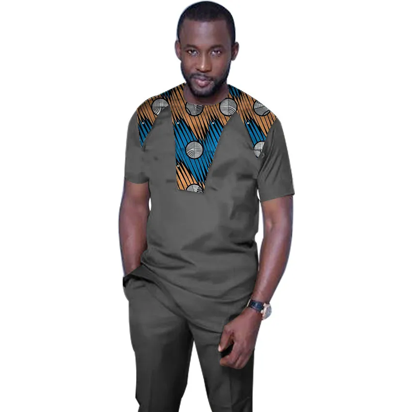 Camicie Casual Da Uomo Camicia Africana Primazione Africana Top