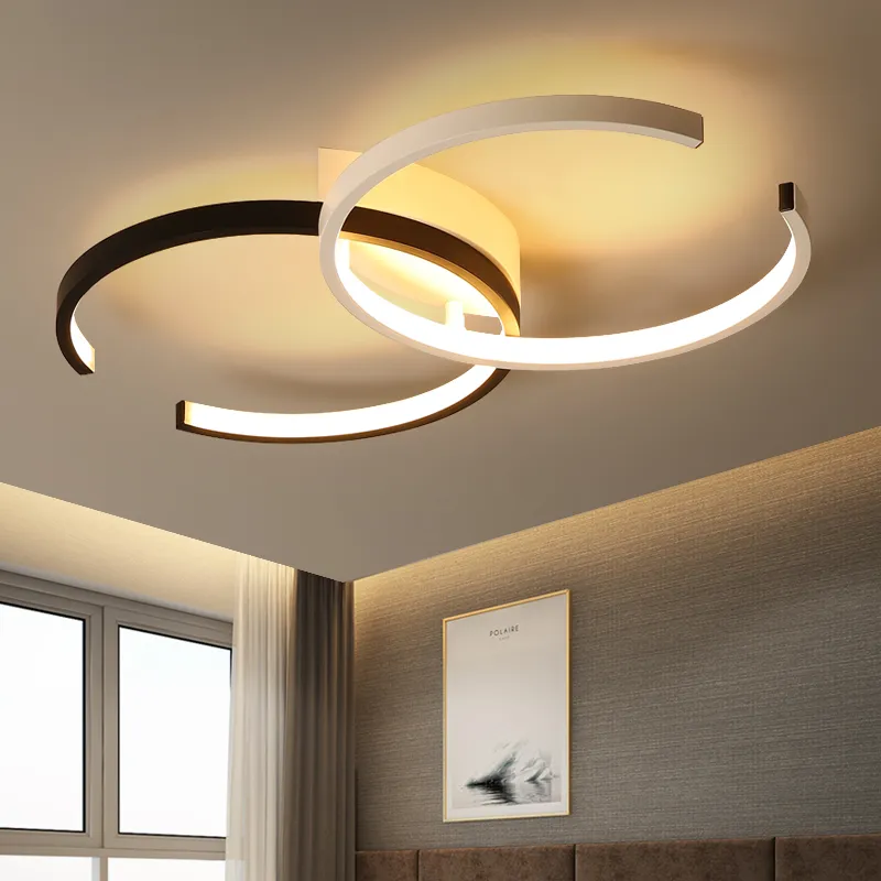 Moderne Led Plafonniers Lustre Lustre Pour Salon Chambre Maison D'étude Maison Déco C Creative Mode lustres lumière 110V-220V