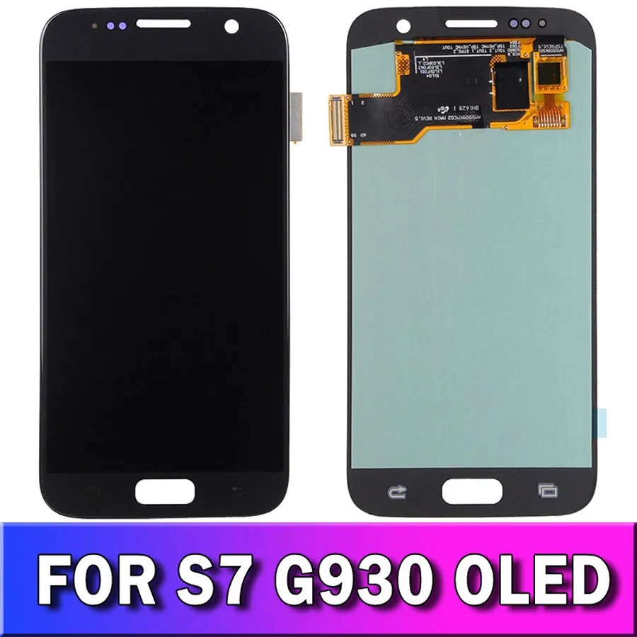 LCD originale OLED per Samsung Galaxy S7 G930 G930F G930A G930V G930P G930T G930R4 G930P G930T G930R4 G930W8 Display LCD con touch screen Digitizer Assembly