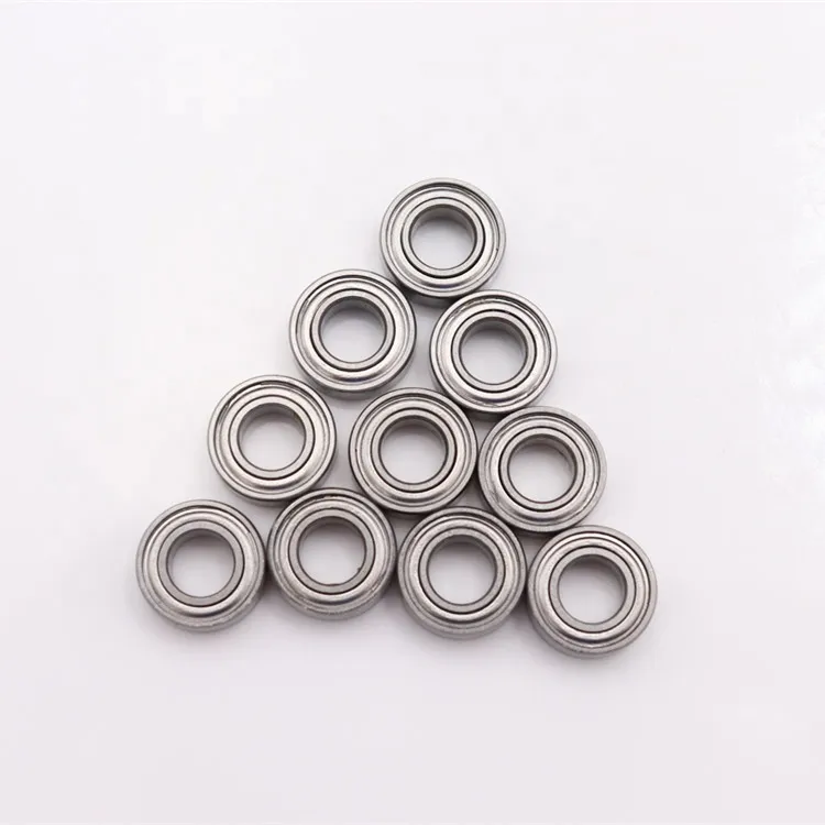 100PC / MROL MR105ZZ MINIATURE STEEL Kullager 5 * 10 * 4 MR105 Skärmade radiella djupa spårkullager 5x10x4 mm