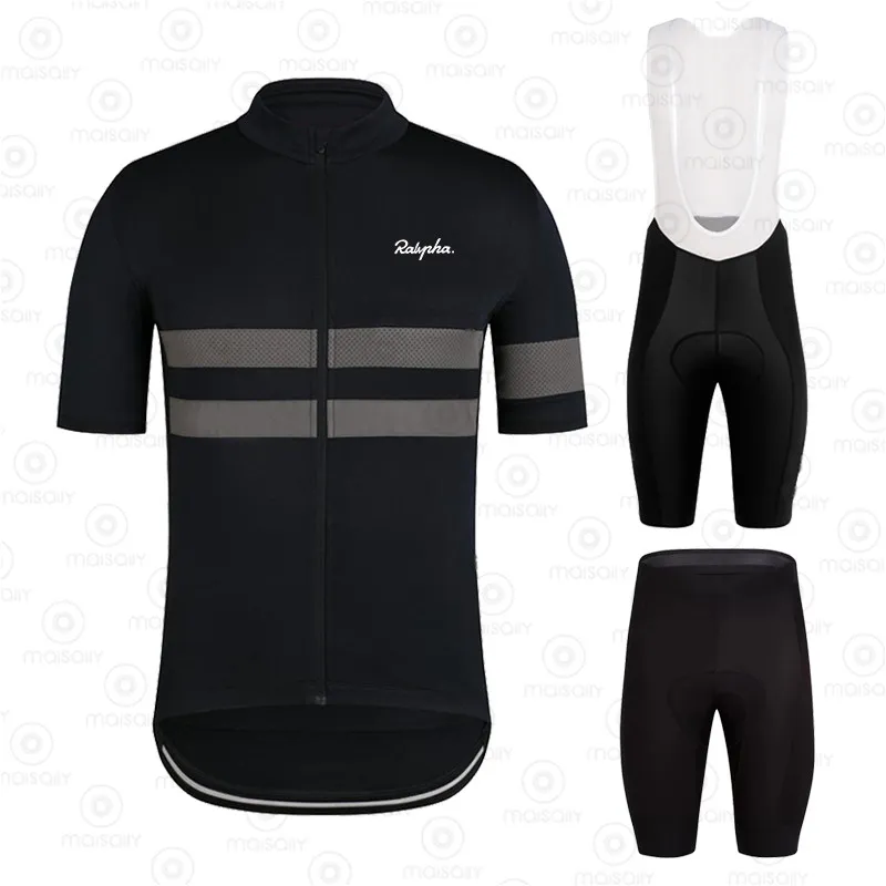 2020 Pro RCC Ralvpha Cykling Jersey Set Racing Cykel Kläder Maillot Ropa Ciclismo MTB Bike Kläder Sportkläder Cykling Set