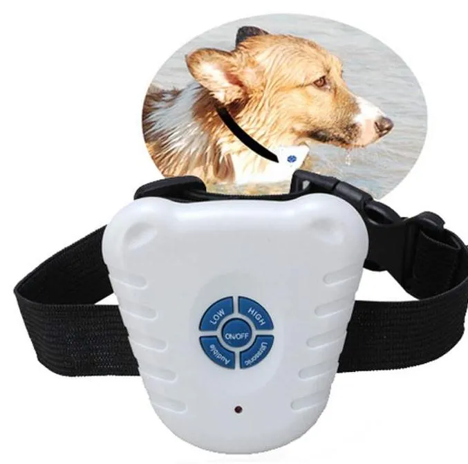 Nouveau collier de dressage Anti-aboiement ultrasonique pour chien de compagnie, contrôle de l'écorce, machine de dressage pour chien SN3305