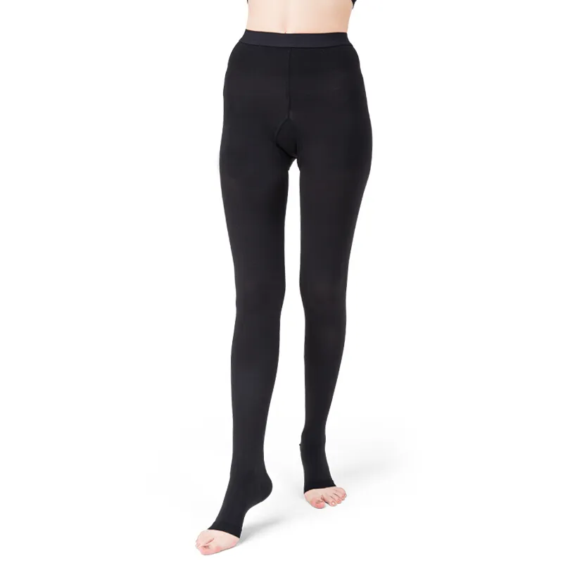 VARCOH Bas de Compression Collants Unisexe - Soutien Absolu Opaque Support Médical Gradué 20-30 mmhg pour Infirmière Varices Œdème