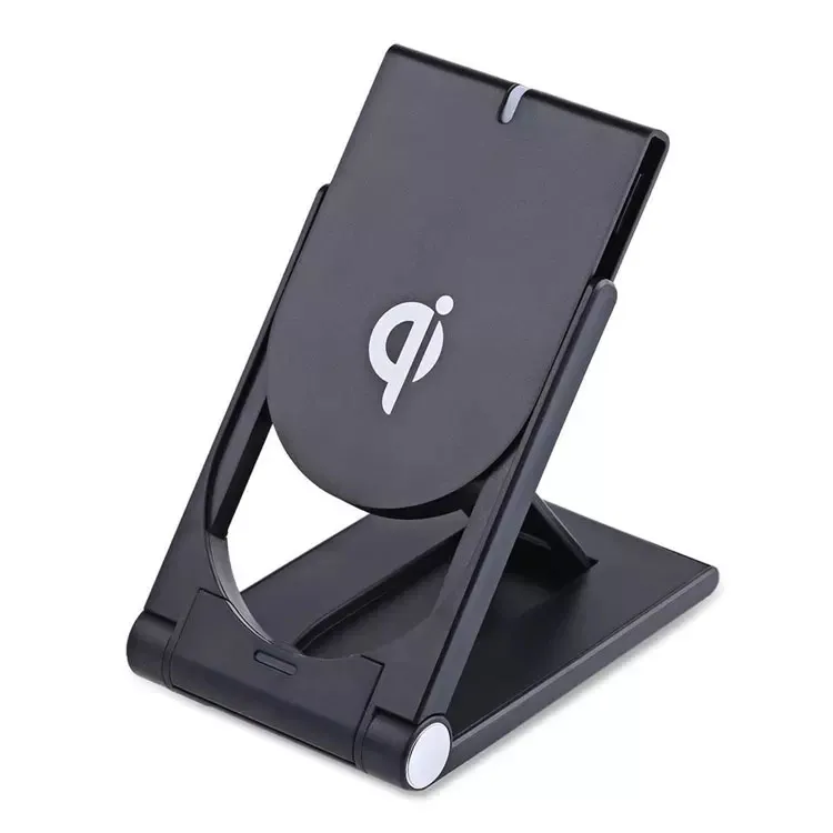 Qi Wireless Charger for Iphone X 8 8Plus Dock Folding Phone Holder For Samsung Plus S8 Wireless Charging Pad With Retail Package MQ20