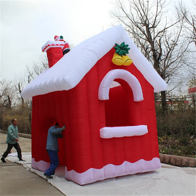 Wholesale Christmas Inflatable House For Christmas LED Stage Event ...