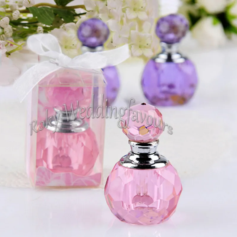 40pcs recarregáveis ​​casamento vazio MINI cristal Frasco de perfume favores nupciais do chuveiro Presentes do aniversário da lembrança do evento de aniversário do partido