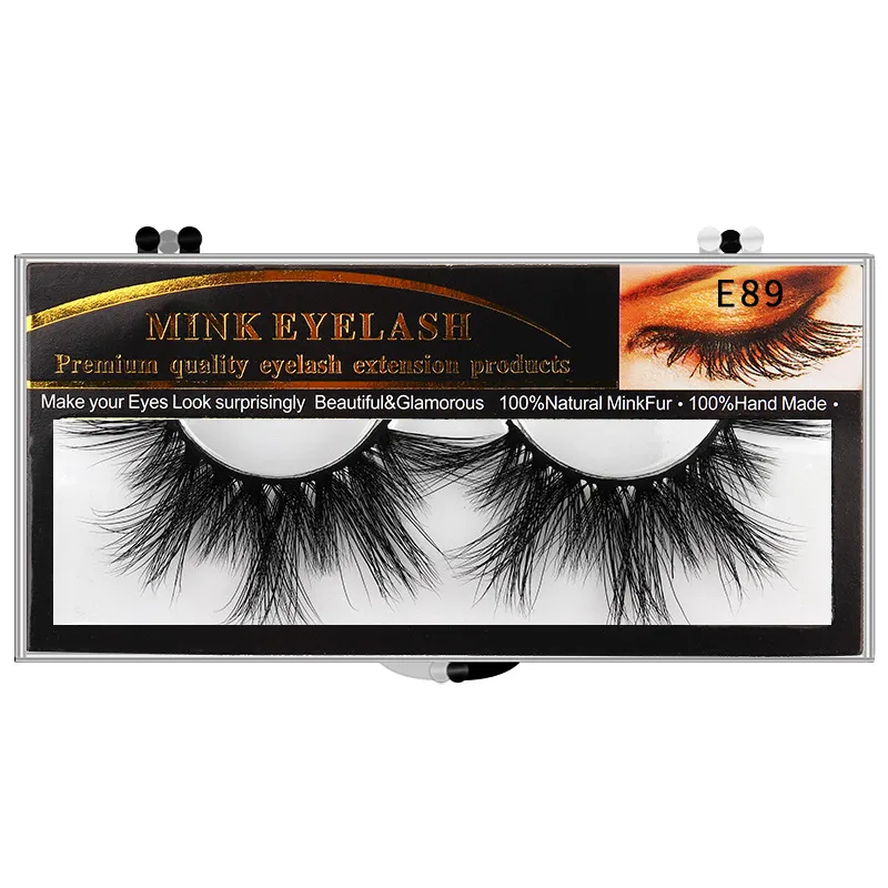 UPS/FEDEX! 25mm min lashes / 3D mink lashes /long lasting real mink eyelashes Big dramatic volumn eyelashes /private lable false eyelash