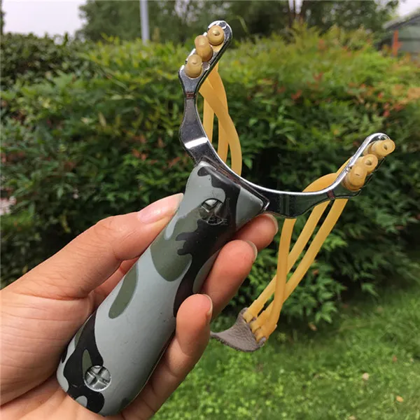 outdoor gadgets slingshot camouflage war slingshot outdoor cs field equipmentcool sports toy slings Camping equipment Free Shipping